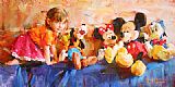 Garmash PARTY OF FIVE painting